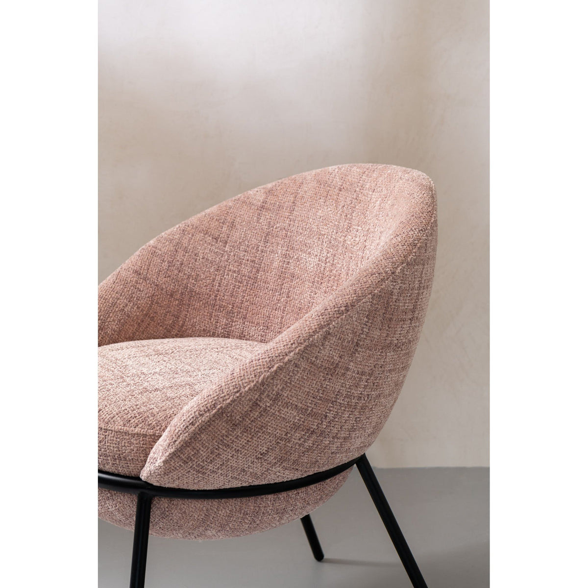 Eetkamerstoel Licht Roze- J-Line