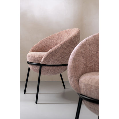 Eetkamerstoel Licht Roze- J-Line