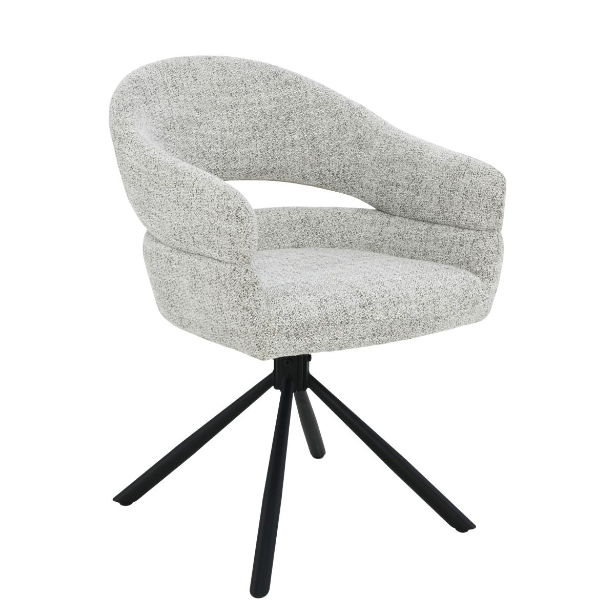 Eetkamerstoel Linn Bisque Oasis Set van 2 van Livingfurn