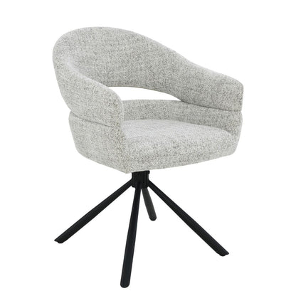 Eetkamerstoel Linn Bisque Oasis Set van 2 van Livingfurn