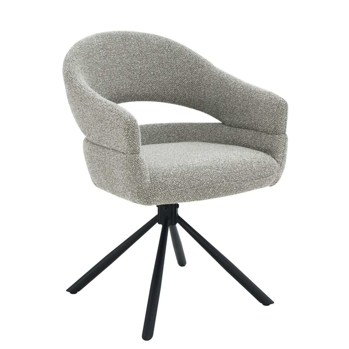 Eetkamerstoel Linn Taupe Set van 2 van Livingfurn