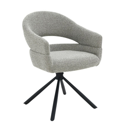 Eetkamerstoel Linn Taupe Set van 2 van Livingfurn