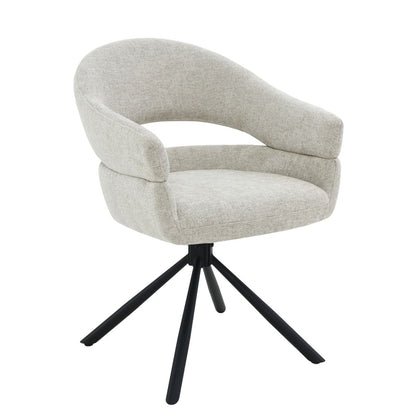 Eetkamerstoel Linn Toffee Set van 2 van Livingfurn