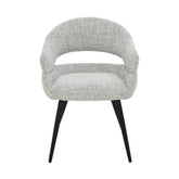 Megan eetkamerstoel van Livingfurn in bisque oasis