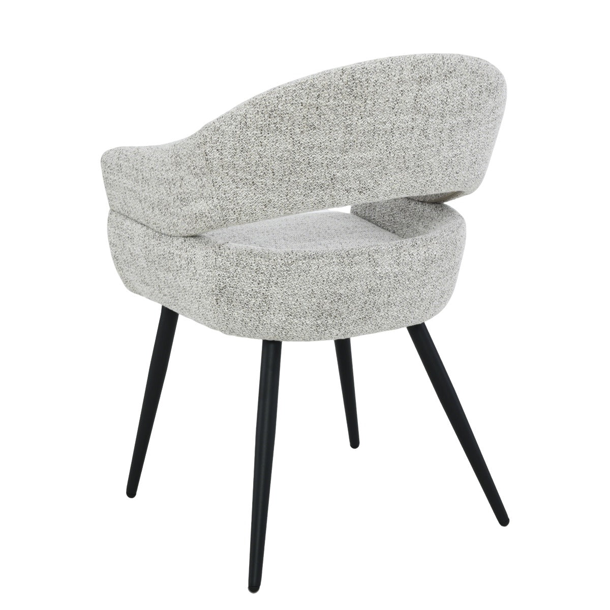 Livingfurn Megan eetkamerstoel Bisque Oasis, set van twee