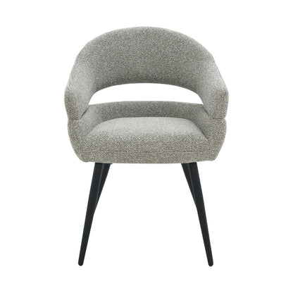 Megan eetkamerstoel van Livingfurn in taupe