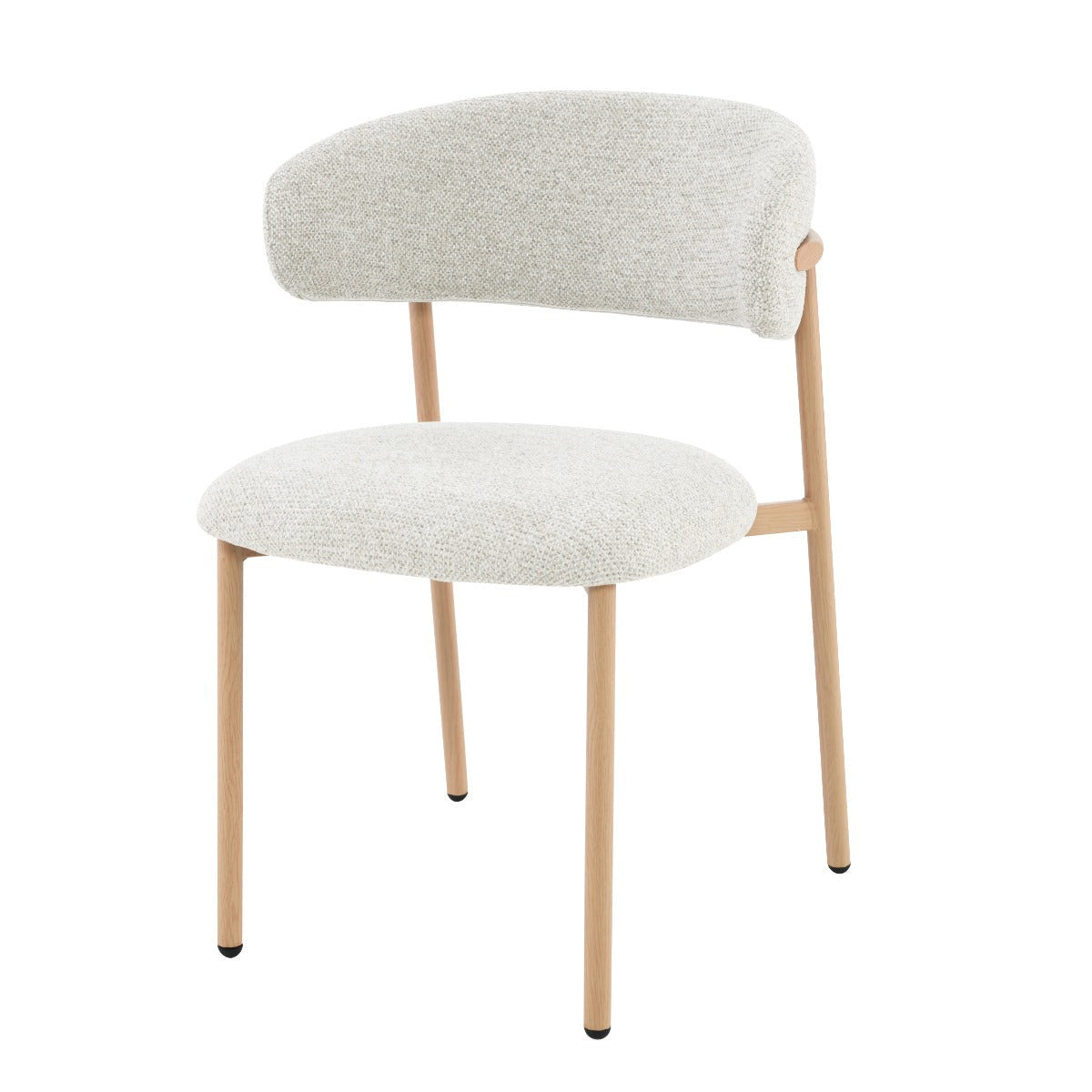 Eetkamerstoel Micah Hush Oak Set van 2 van Livingfurn