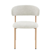 eetkamerstoel Micah Hush Oak van Livingfurn, B54,4cm x D58cm x H78cm per stoel