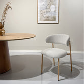 eetkamerstoel Micah hush oak, B54,4cm x D58cm x H78cm per stoel