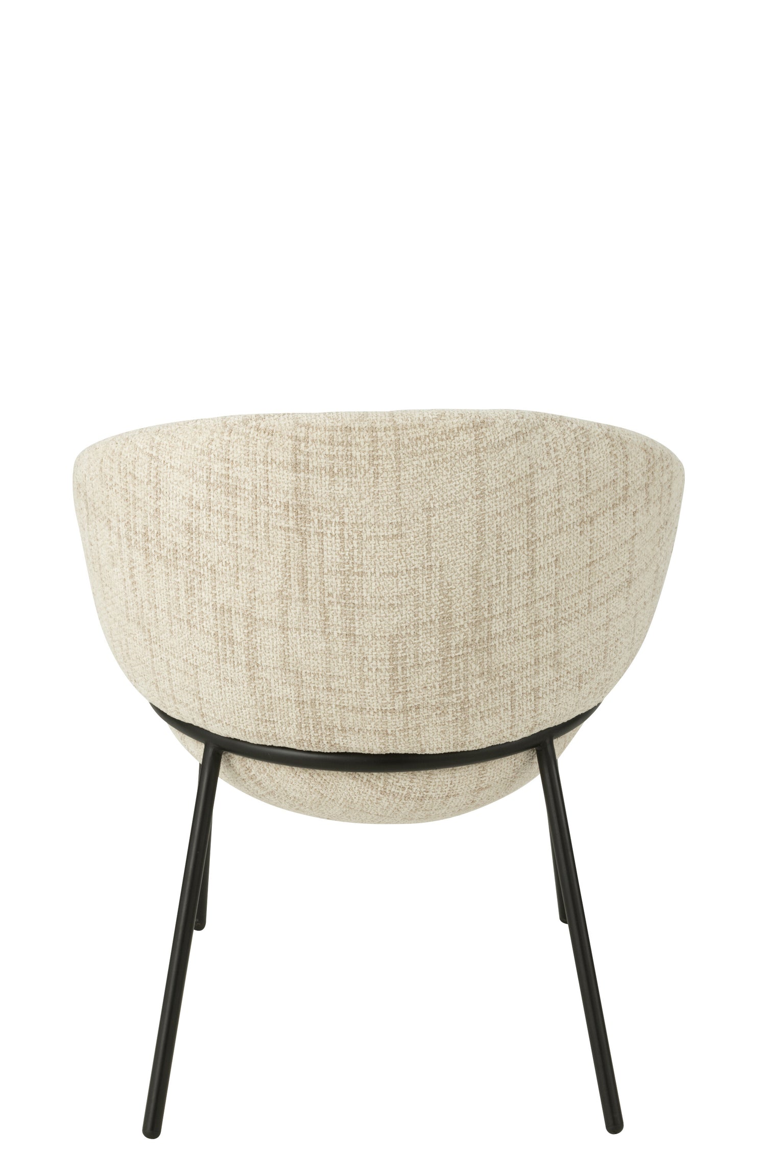 Eetkamerstoel Napoli Beige- J-Line - Eetkamerstoel - J-Line - livinglovely.nl