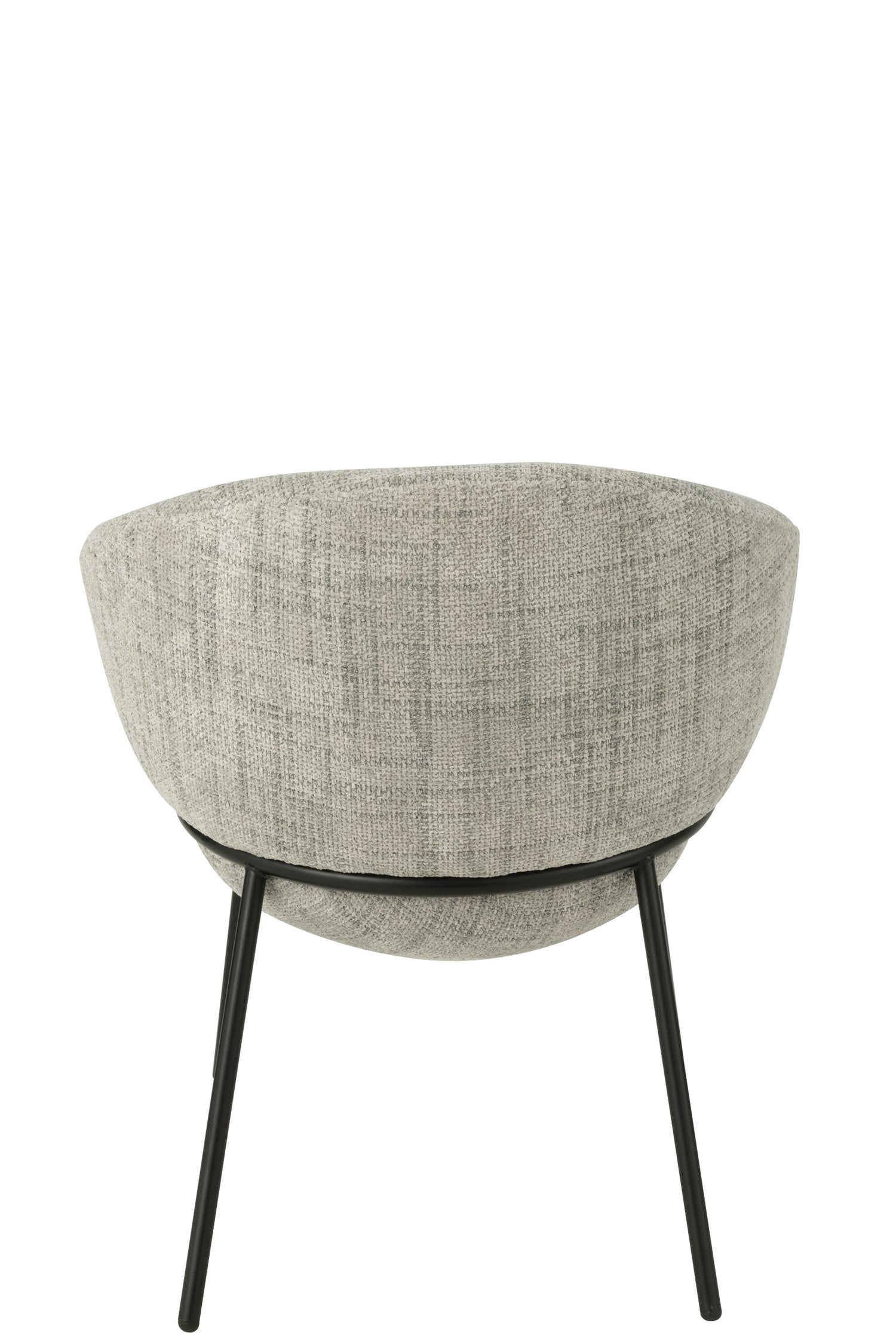 Eetkamerstoel Napoli Grijs- J-Line - Eetkamerstoel - J-Line - livinglovely.nl