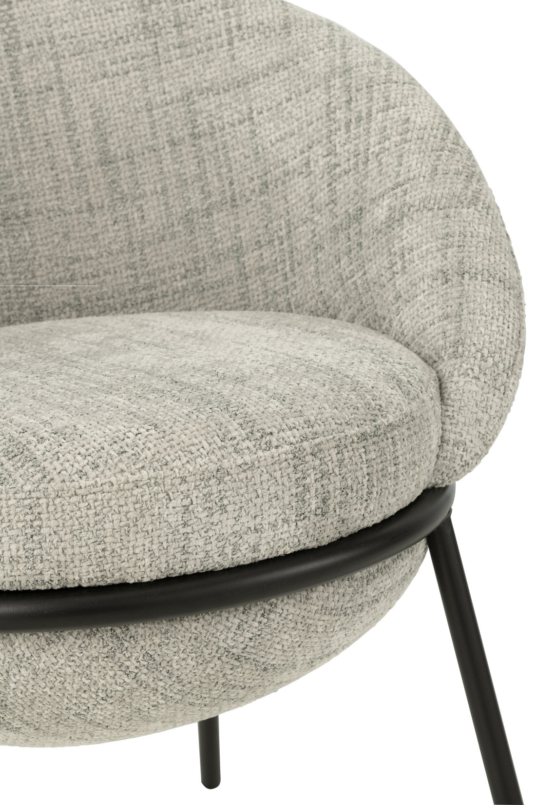 Eetkamerstoel Napoli Grijs- J-Line - Eetkamerstoel - J-Line - livinglovely.nl