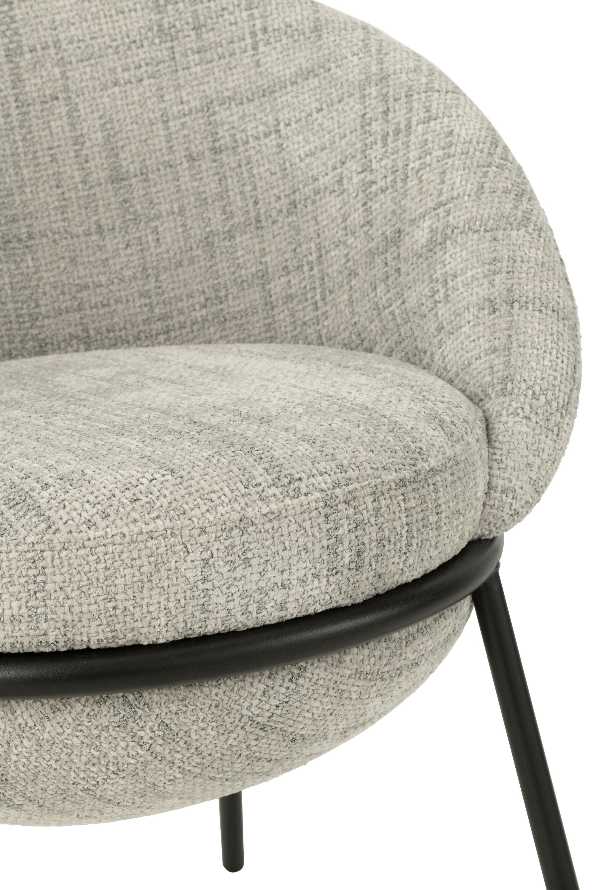 Eetkamerstoel Napoli Grijs- J-Line - Eetkamerstoel - J-Line - livinglovely.nl