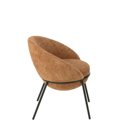 Eetkamerstoel Napoli Terracotta- J-Line