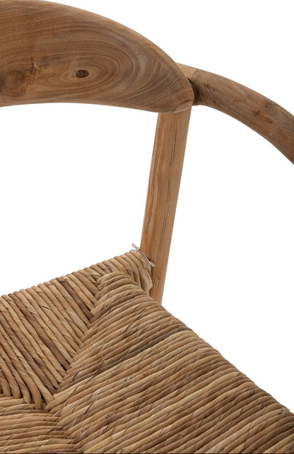 Eetkamerstoel Teakhout Naturel J-Line