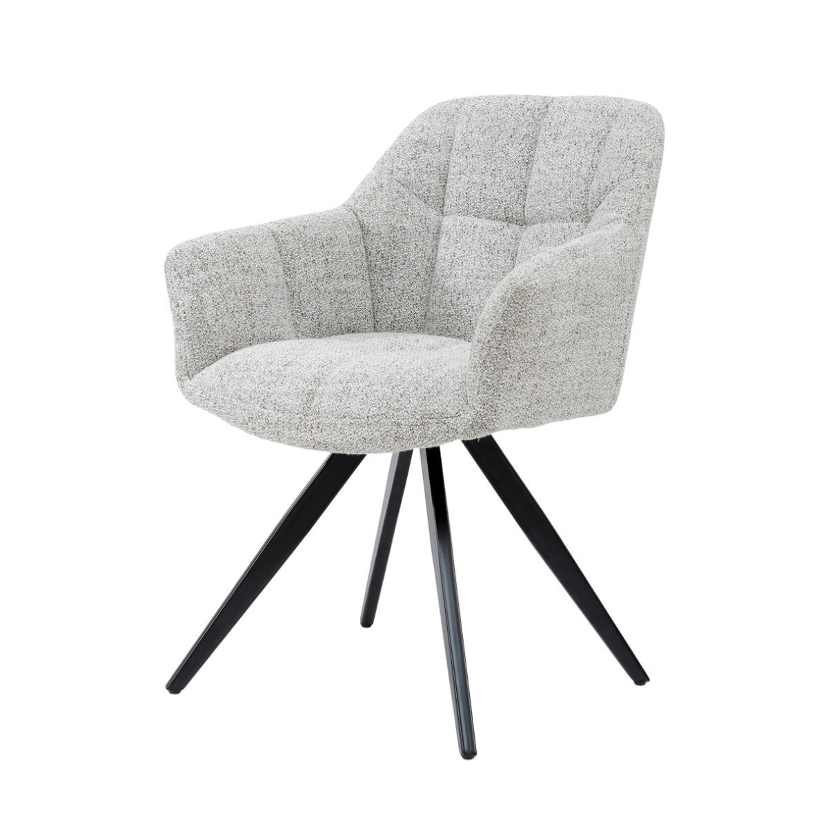 Eetkamerstoel Tommy Bisque Oasis Set van 2 van Livingfurn