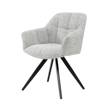 Eetkamerstoel Tommy Bisque Oasis Set van 2 van Livingfurn
