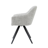 Tommy eetkamerstoel van Livingfurn in bisque oasis