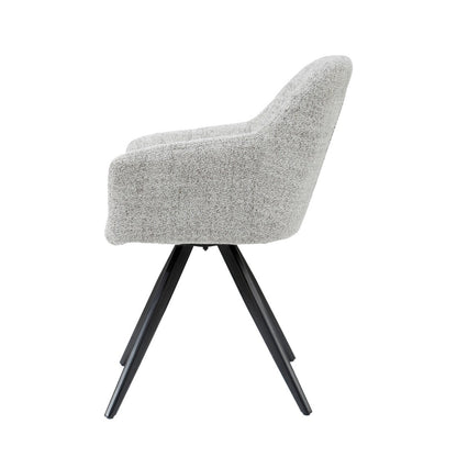 Tommy eetkamerstoel van Livingfurn in bisque oasis