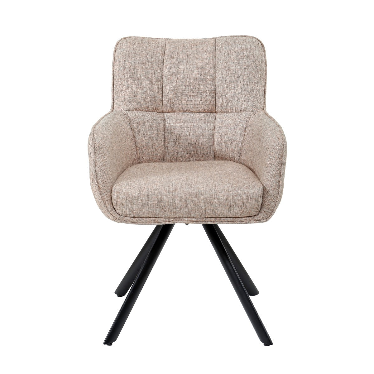 Tori eetkamerstoel van Livingfurn in salmon