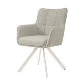 Eetkamerstoel Tori Sand Natural Set van 2 van Livingfurn