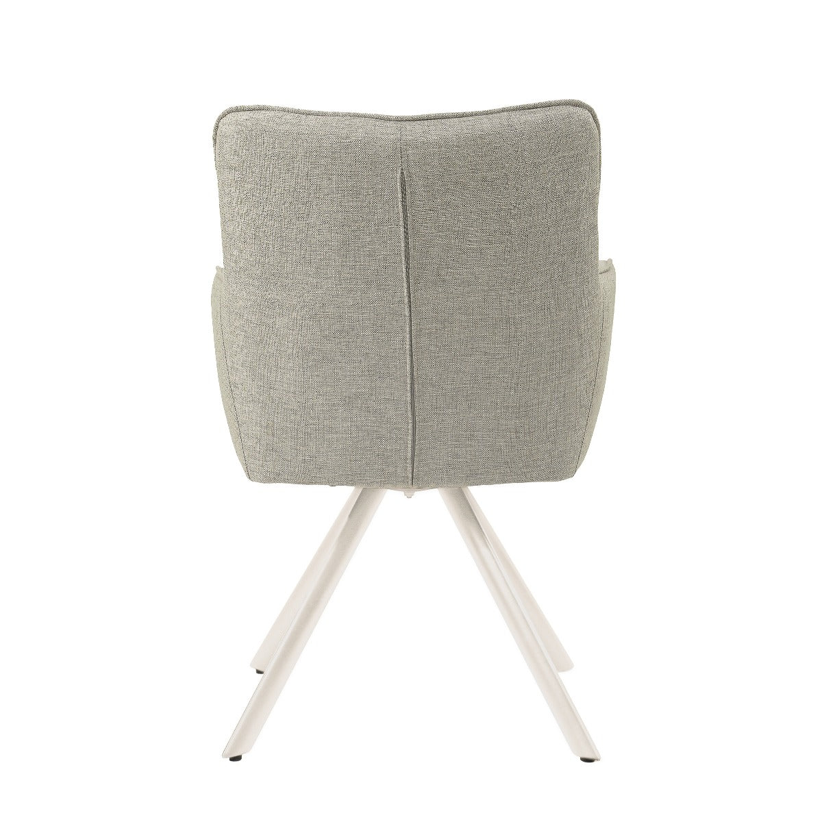 Livingfurn Tori eetkamerstoel Sand Natural, set van twee