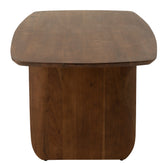 Eetkamertafel Acaciahout Bruin 190cm J-Line - Eetkamertafel - J-Line - livinglovely.nl