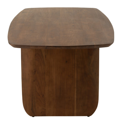 Eetkamertafel Acaciahout Bruin 190cm J-Line - Eetkamertafel - J-Line - livinglovely.nl