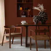 Eetkamertafel Acaciahout Bruin 190cm J-Line - Eetkamertafel - J-Line - livinglovely.nl