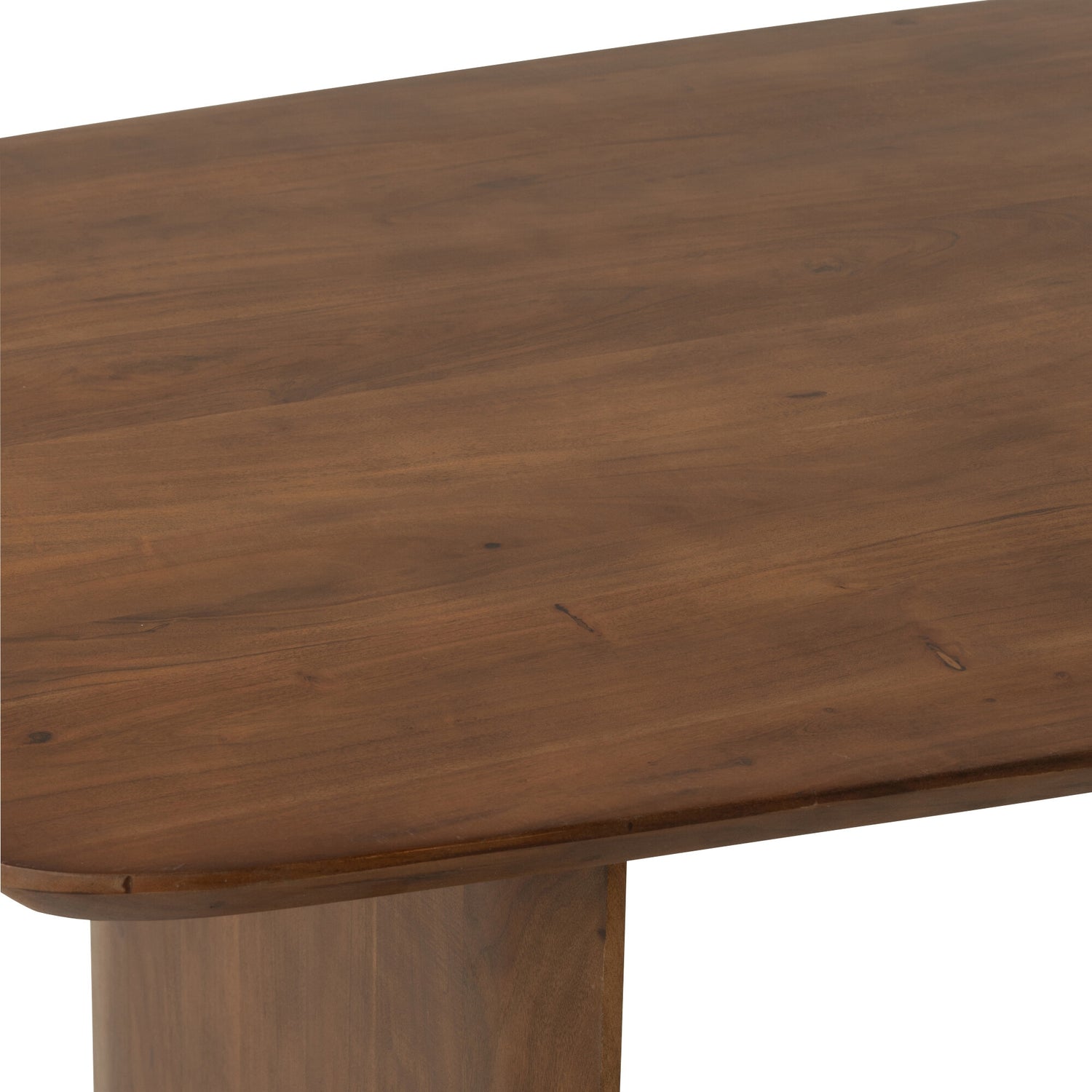 Eetkamertafel Acaciahout Bruin 190cm J-Line - Eetkamertafel - J-Line - livinglovely.nl