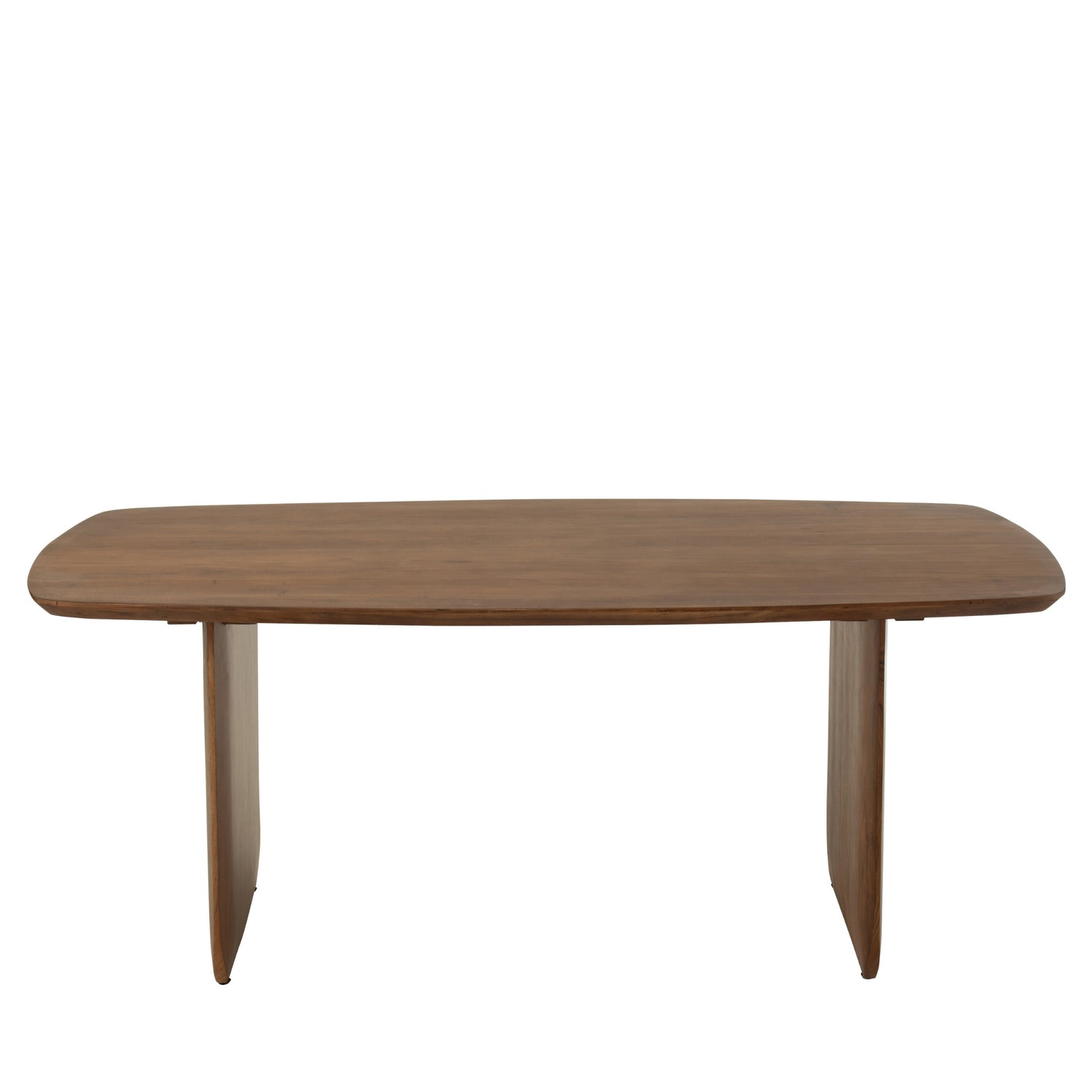 Eetkamertafel Acaciahout Bruin 190cm J-Line - Eetkamertafel - J-Line - livinglovely.nl