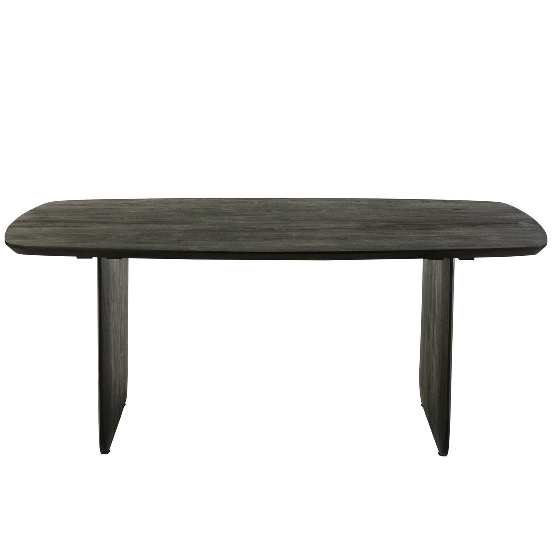 Eetkamertafel Acaciahout Zwart 190x100cm J-Line