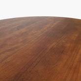 Eetkamertafel Bullnose Coliseo Rond Dia 120 - Eetkamertafel - Raw Materials - livinglovely.nl