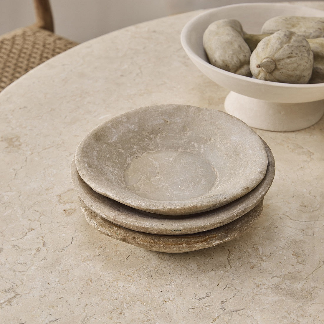 Eetkamertafel Infinity Round Ø120cm Raw Materials - Eetkamertafel - Raw Materials - livinglovely.nl