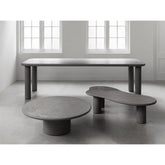 Mortex eettafel Clio Dusk detail poot en blad DTP Home