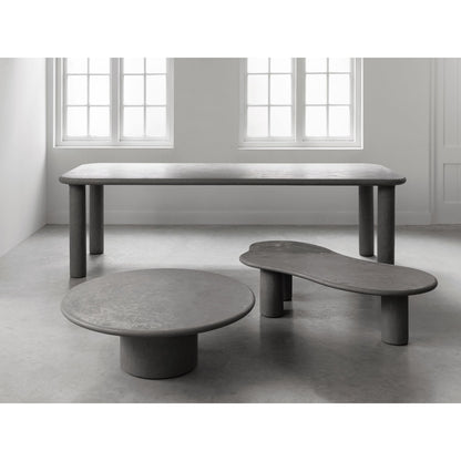 Mortex eettafel Clio Dusk detail poot en blad DTP Home
