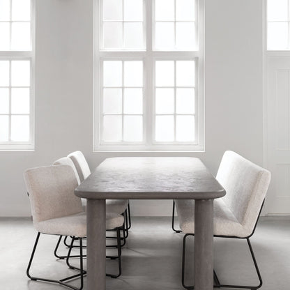 Eettafel Clio Dusk 260cm gedekt met servies DTP Home