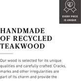 Timeless Tracks eettafel naturel teak met eetkamerstoelen