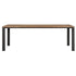 Eetkamertafel Timeless Tracks naturel teakhout 225cm DTP Home
