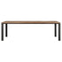 Eetkamertafel Timeless Tracks naturel teakhout 250cm DTP Home