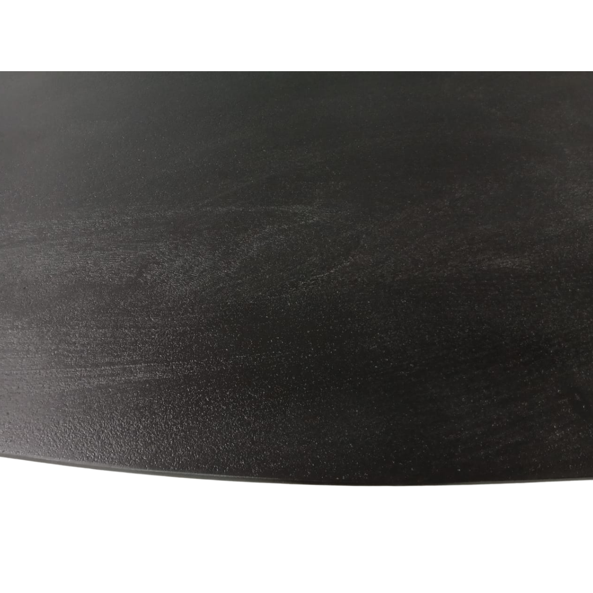 Zwarte eettafel Brandy van Starfurn, 210 cm lang en 100 cm breed