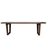 Eettafel Cortez van Livingfurn in mangohout Malta, 270 cm met U-poten