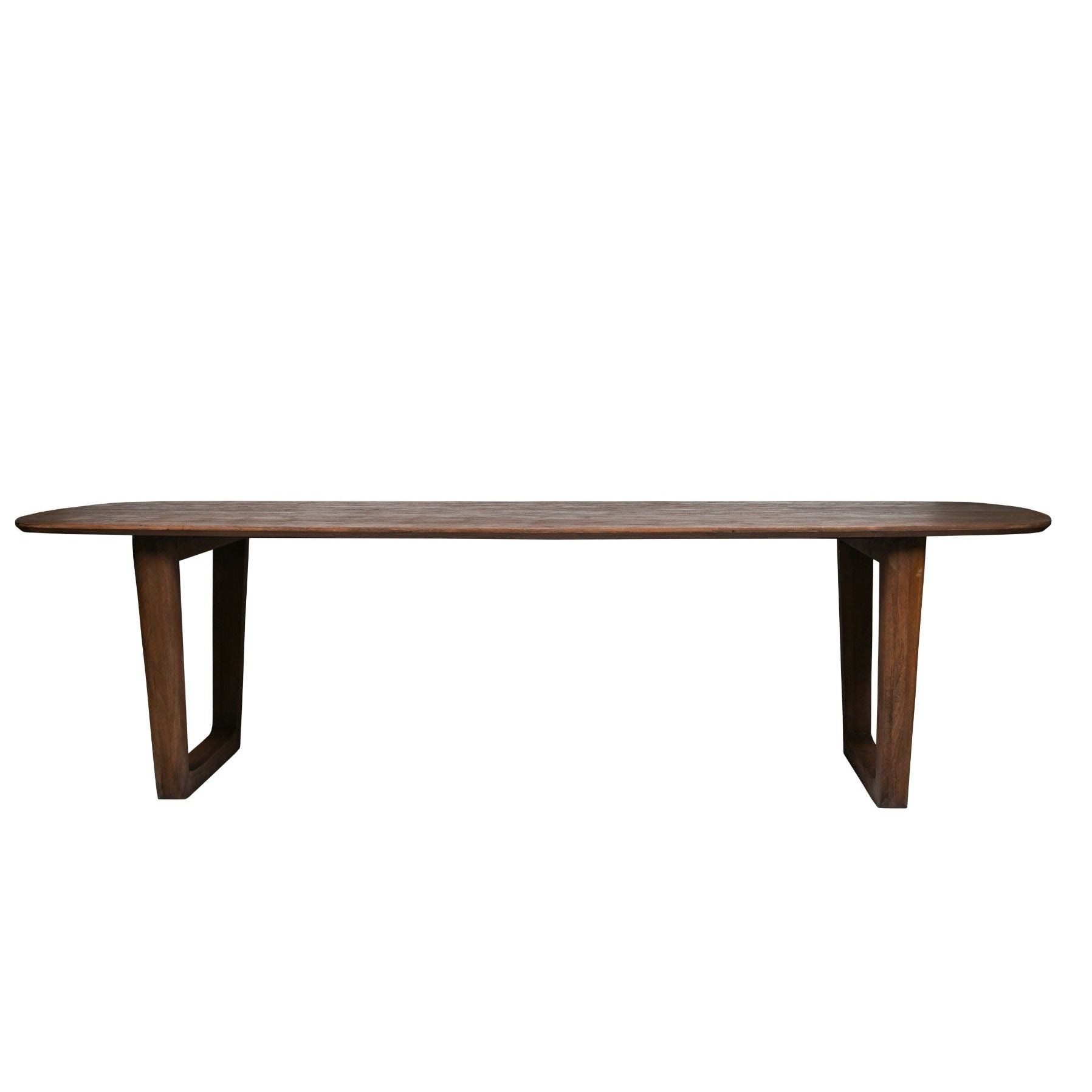 Eettafel Cortez van Livingfurn in mangohout Malta, 270 cm met U-poten