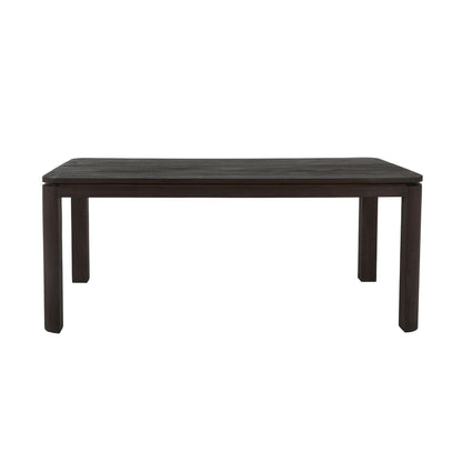 Eettafel Dallas Bruin van Starfurn, 200 bij 100 cm voor zes tot acht personen