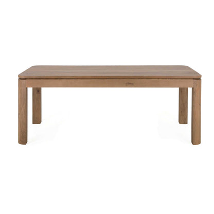 Eettafel Dallas van Starfurn in naturel mangohout, 200 bij 100 cm
