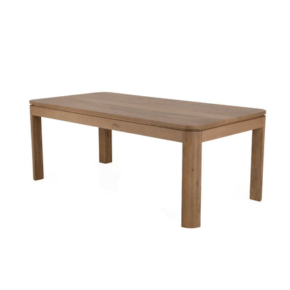 Krachtig mangohouten onderstel van de Eettafel Dallas Naturel van Starfurn