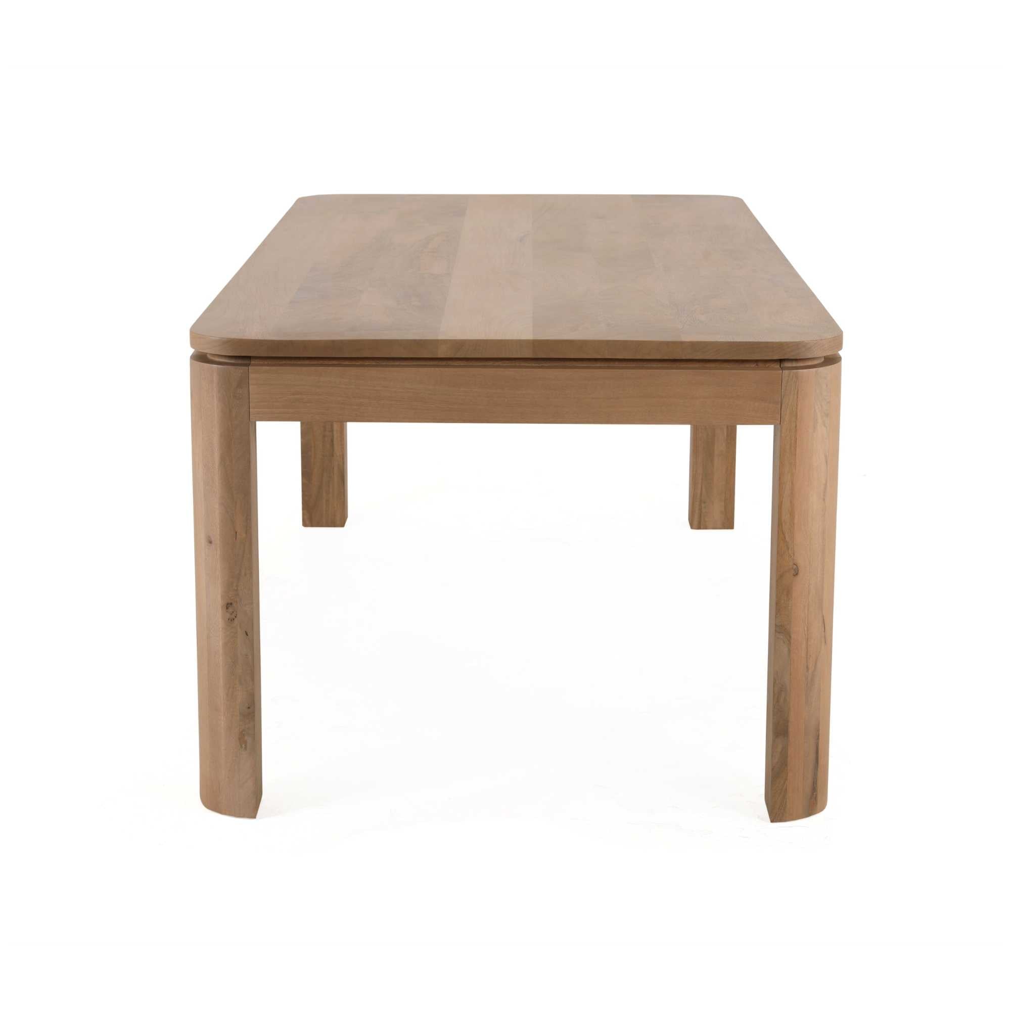 Detailweergave van de Eettafel Dallas Mangohout Naturel van Starfurn