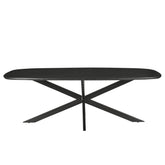 Eettafel Jesper Danish oval mangohout Kala 210cm van Livingfurn