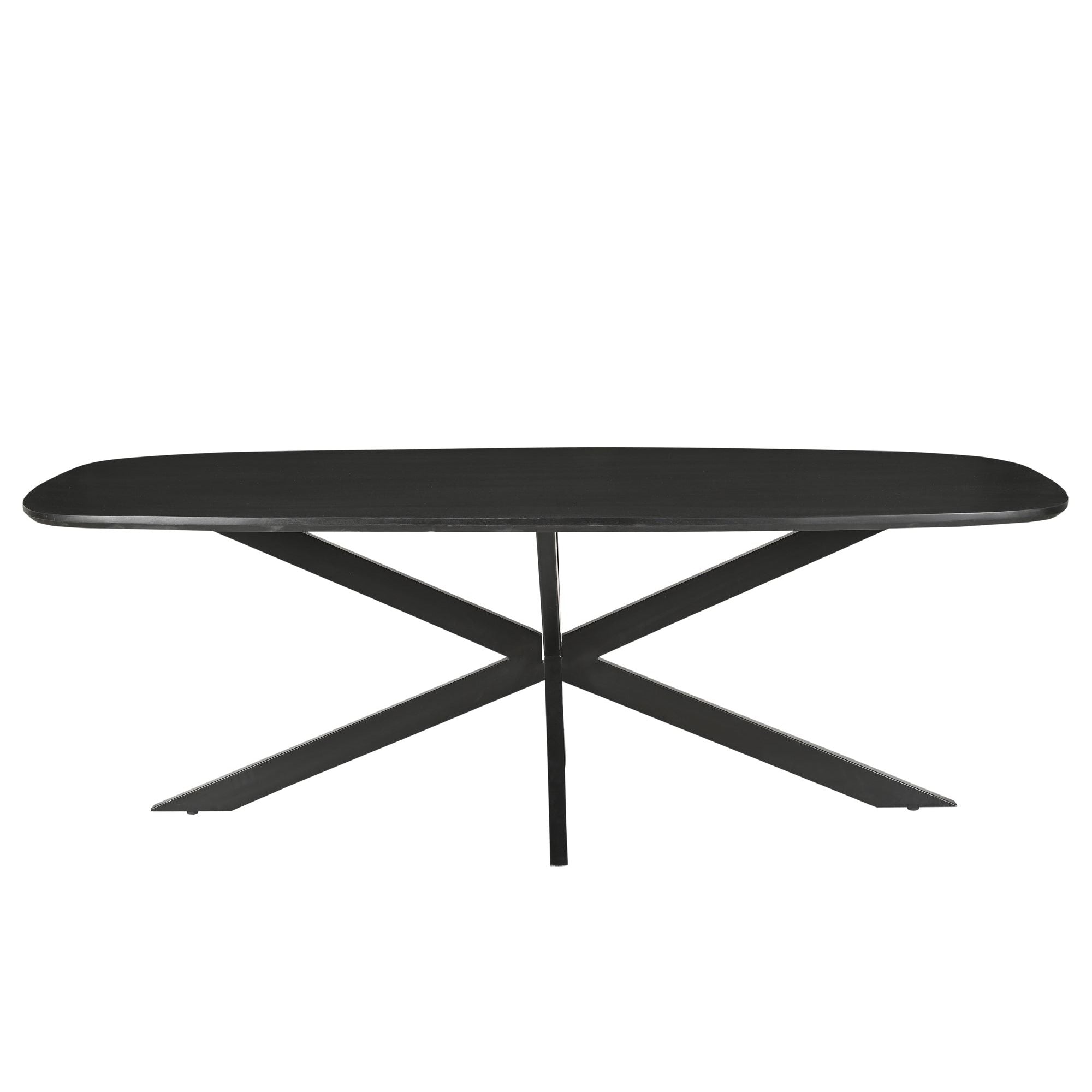 Eettafel Jesper Danish oval mangohout Kala 230cm van Livingfurn