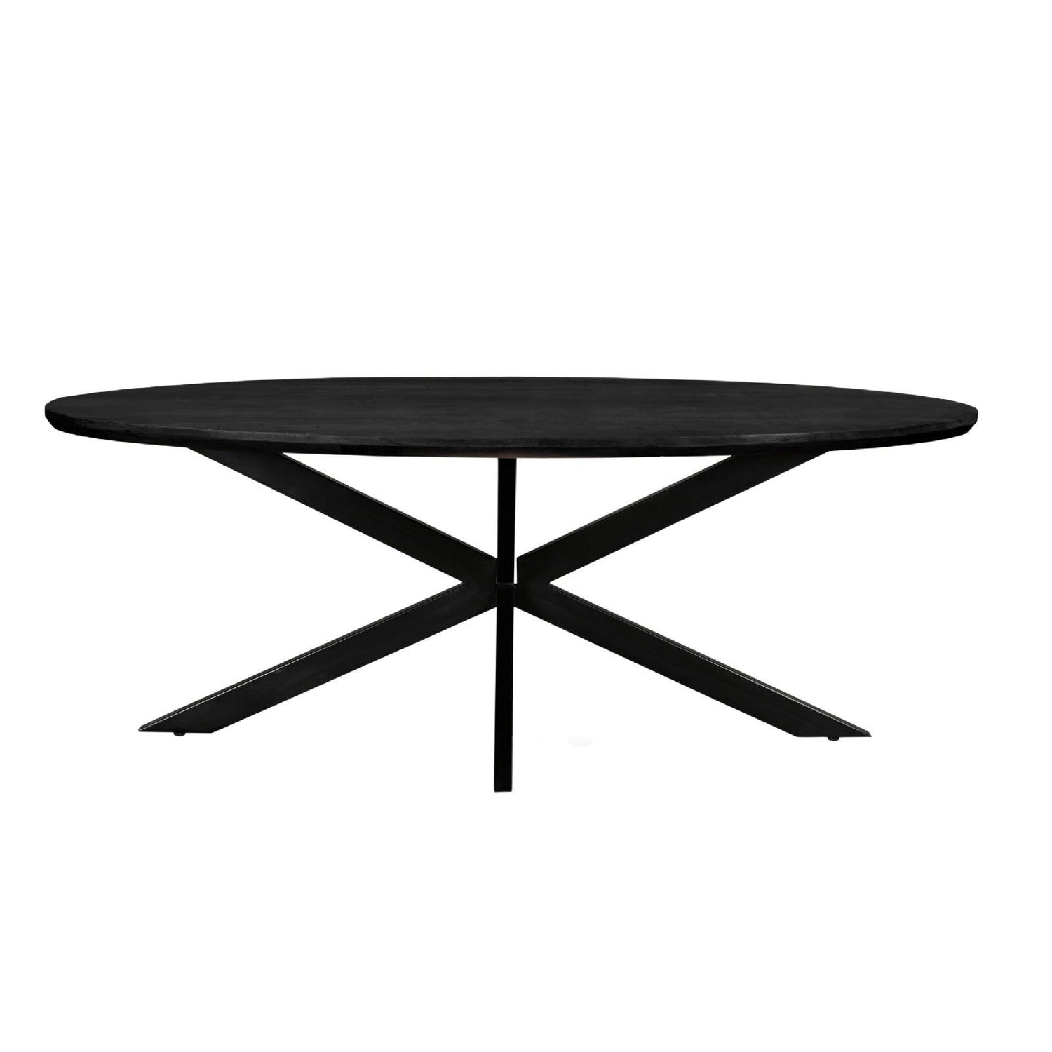 Ovale eettafel Jesper mangohout Kala 240cm van Livingfurn